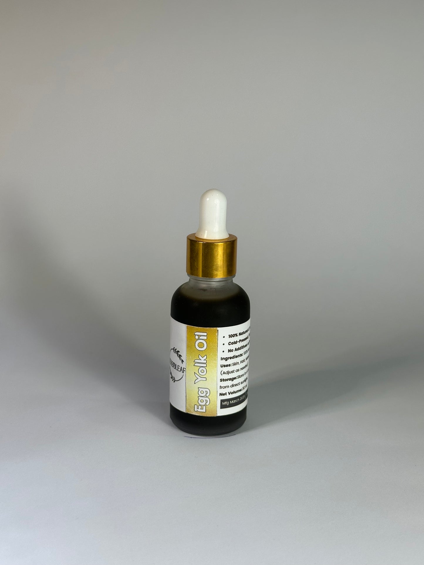 HERBOLEAF® Egg Yolk Oil – 100% Pure (30ml)