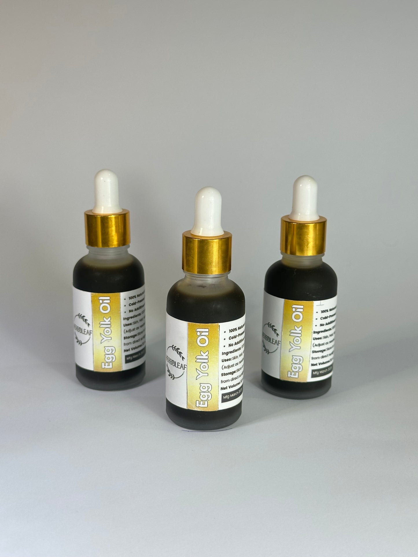 HERBOLEAF® Egg Yolk Oil – 100% Pure (30ml)