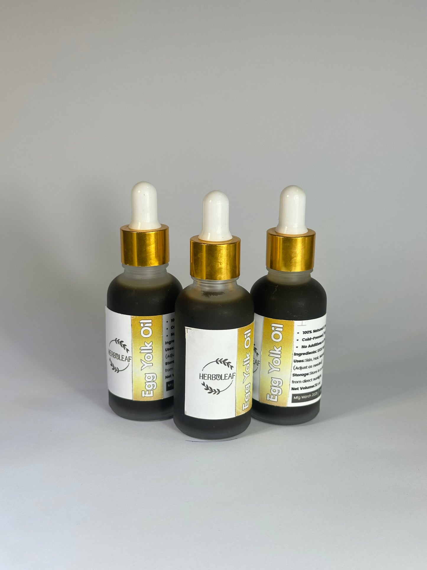 HERBOLEAF® Egg Yolk Oil – 100% Pure (30ml)