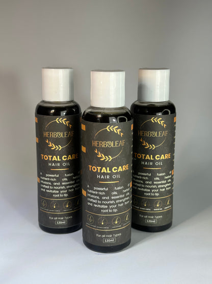 HERBOLEAF® Total Care Hair Oil – (120ml)
