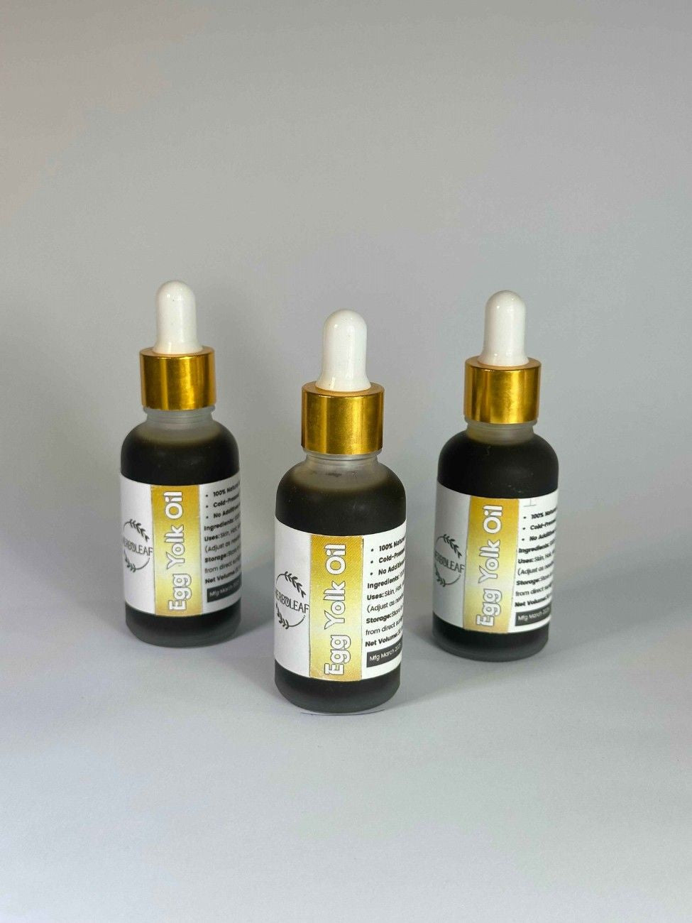 HERBOLEAF® Egg Yolk Oil – 100% Pure (30ml)