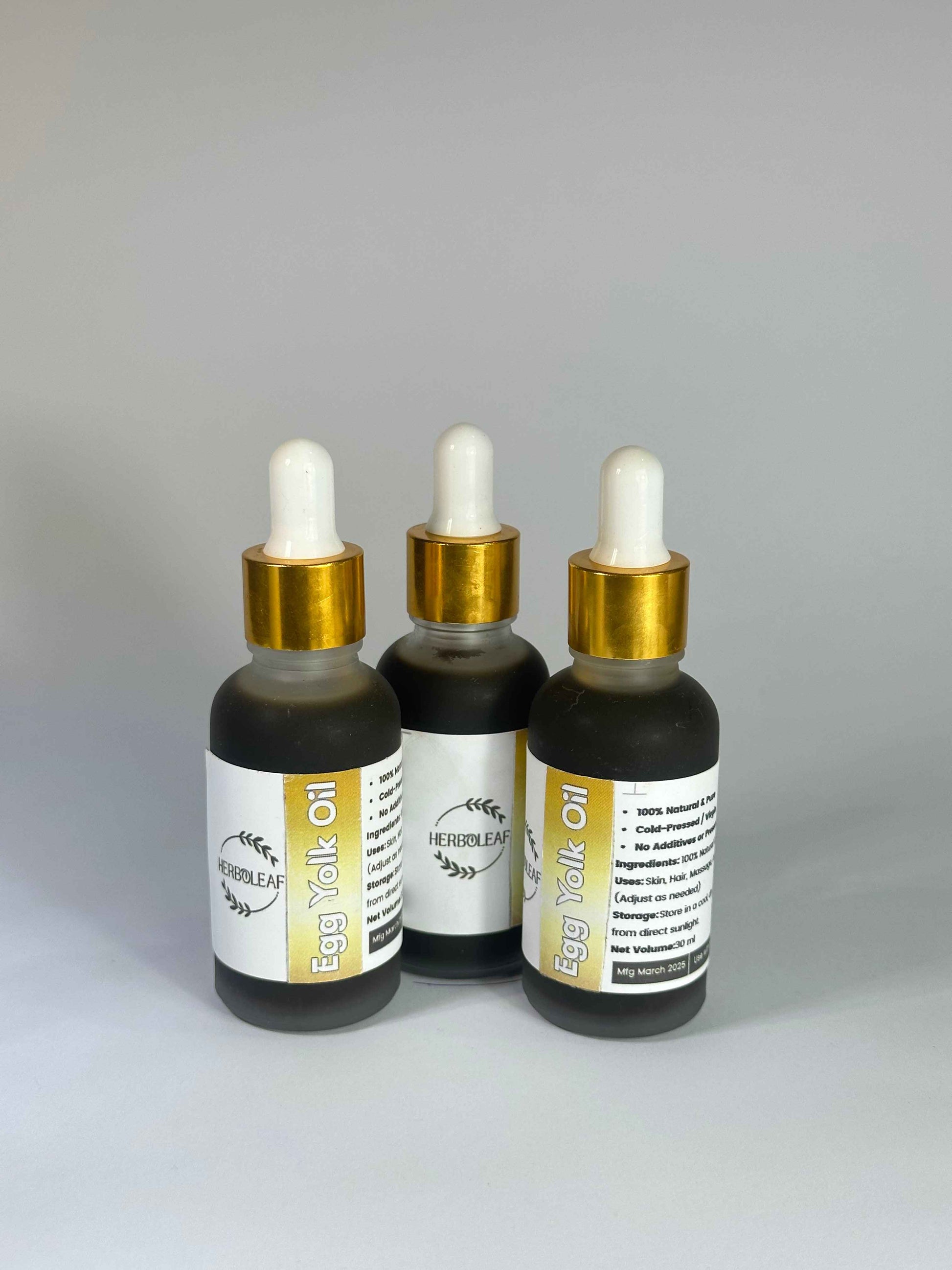 HERBOLEAF® Egg Yolk Oil – 100% Pure (30ml)